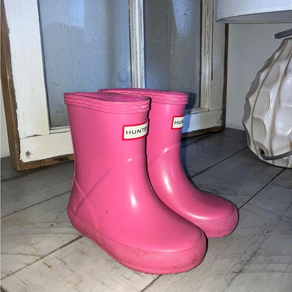 Hunter Vibrant Pink Kids' Boots